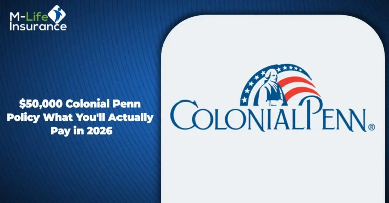 $50,000 Colonial Penn Policy