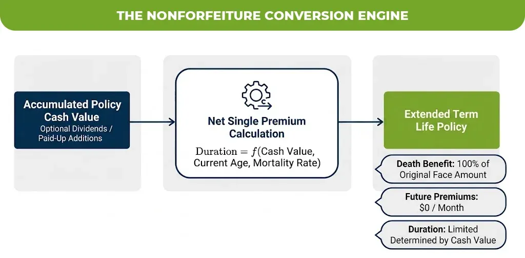 the nonforfeiture conversion engine
