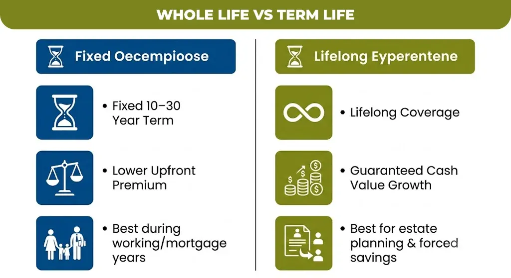 Whole Life vs. Term Life