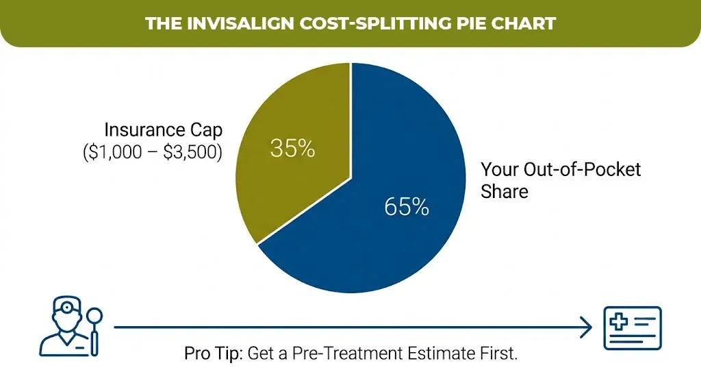 The Invisalign Cost-Splitting Pie Chart