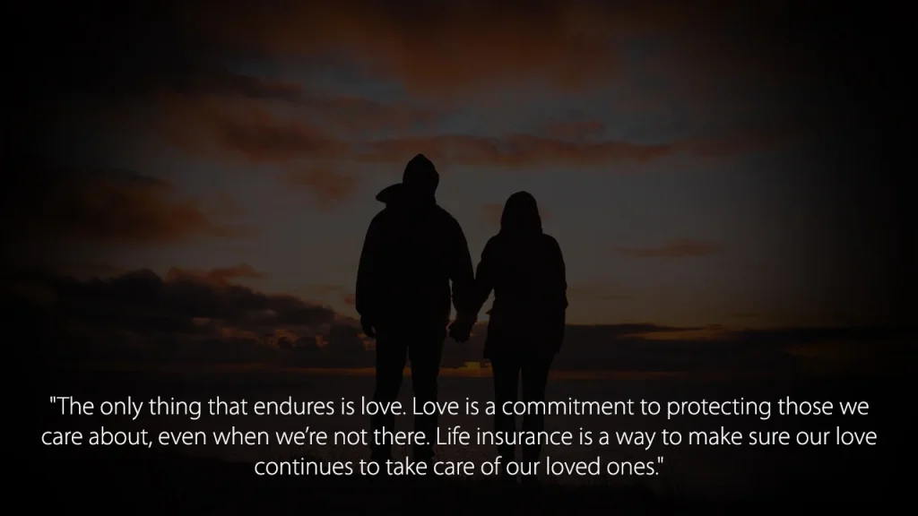 The only thing that endures is love