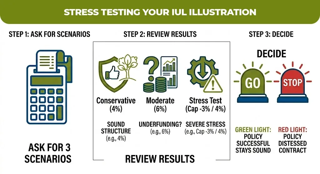 stress testing your iul illustration