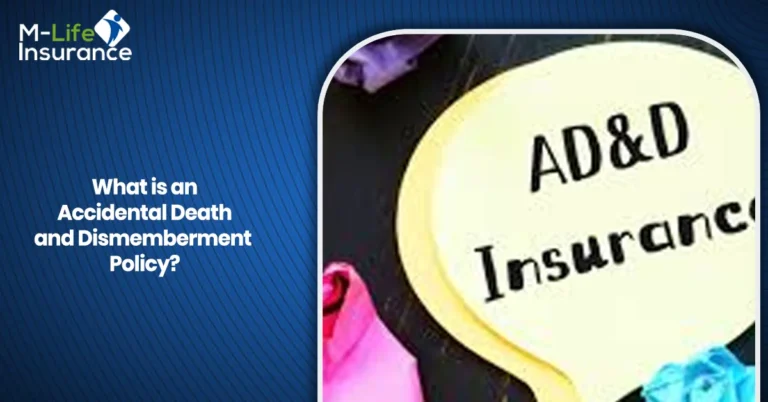What is an Accidental Death and Dismemberment Policy