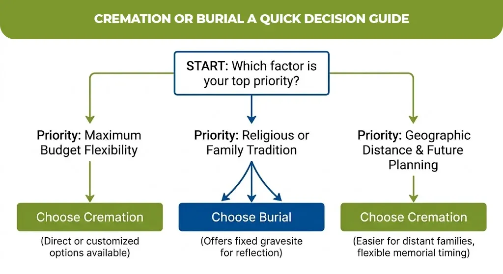 Cremation Or Burial A Quick Decision Guide