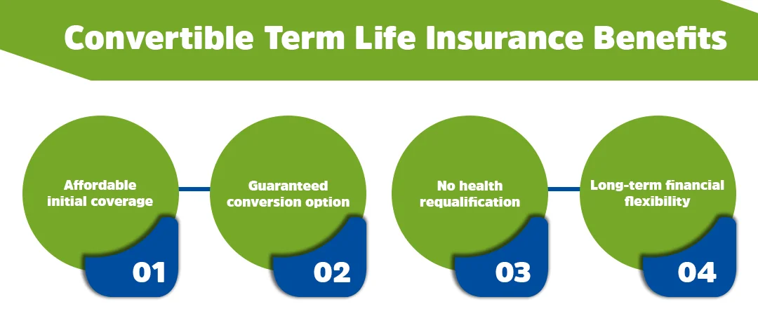 Convertible Term Life Insurance Benefits