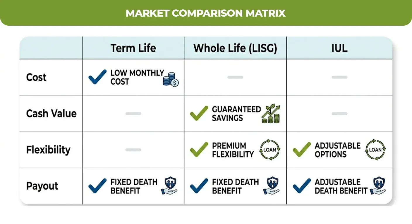 Market-Comparison-Matrix
