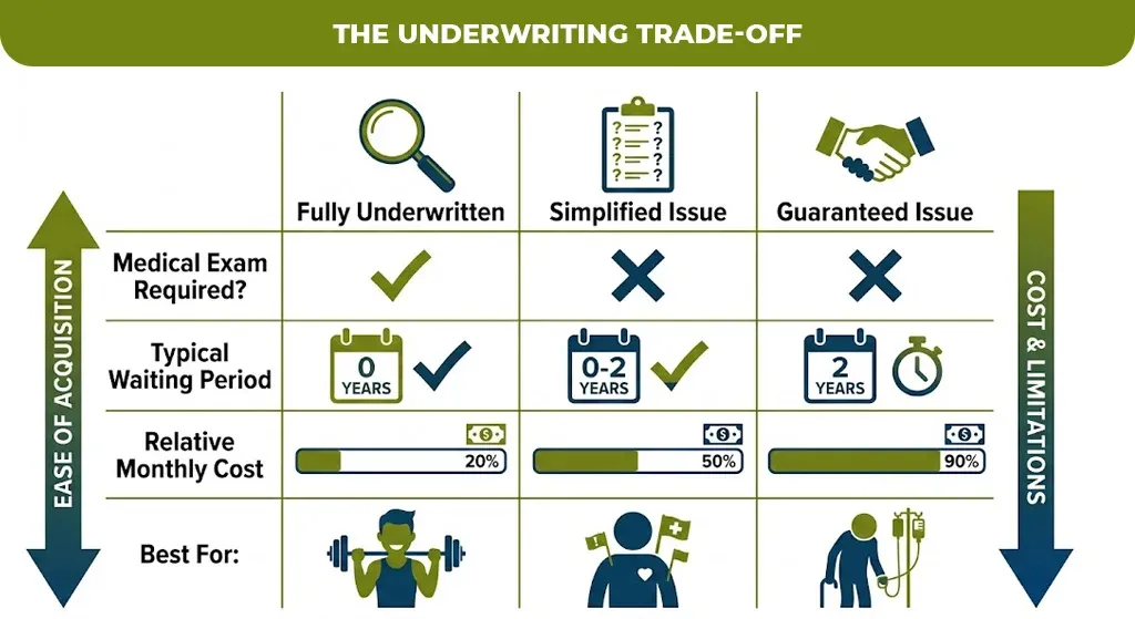 the underwriting trade-off