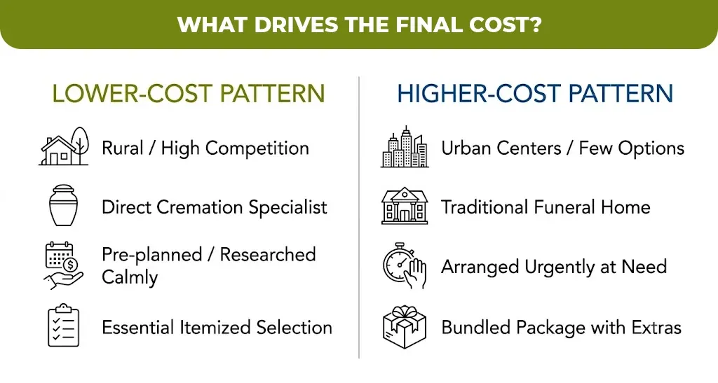 what drives the final cost