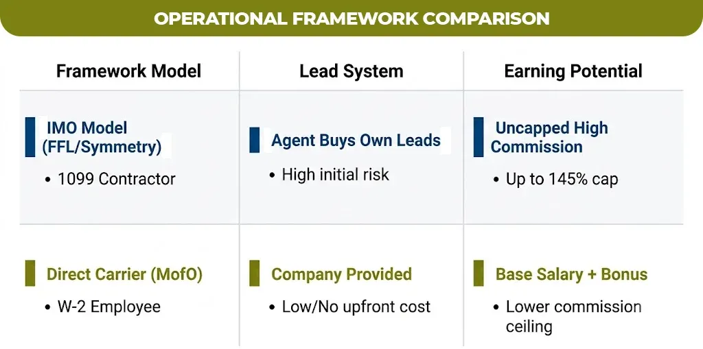 operational framework comparison