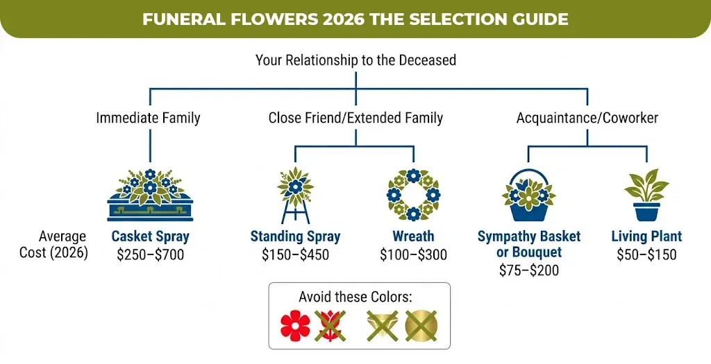 funeral flowers 2026 the selection guide