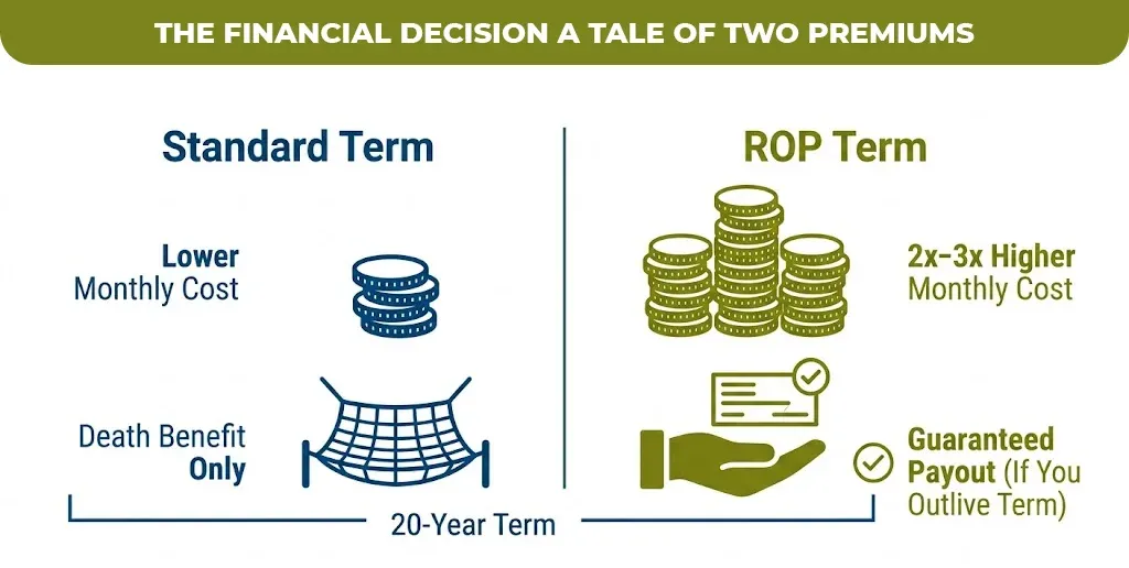 the financial decision a tale of two premiums