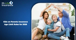 Kids on Parents Insurance