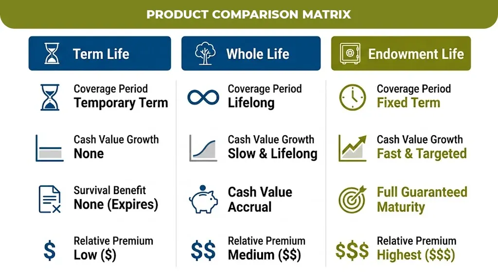 Product Comparison Matrix