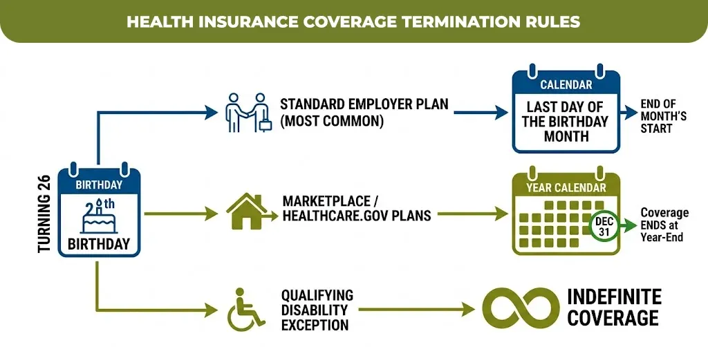 health insurance coverage termination rulesÂ