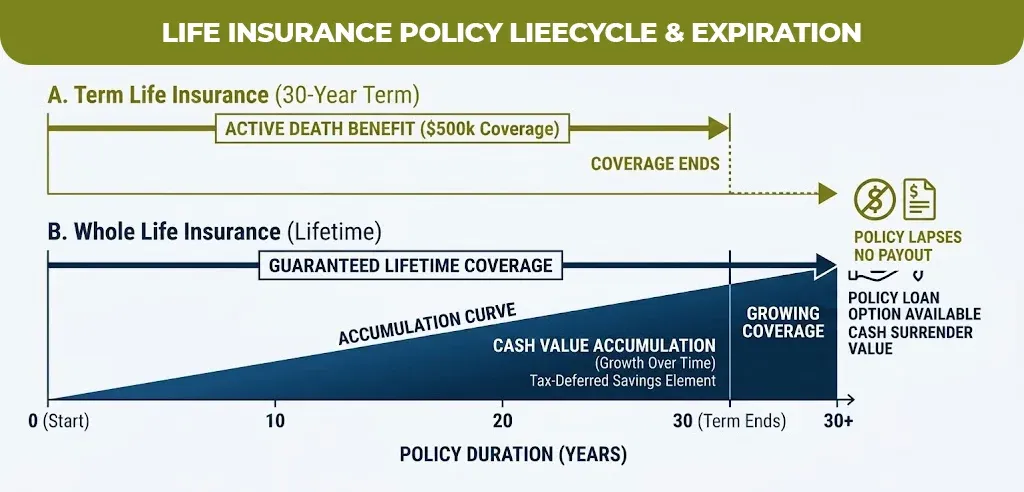 life insurance policy lieecycle & expiration