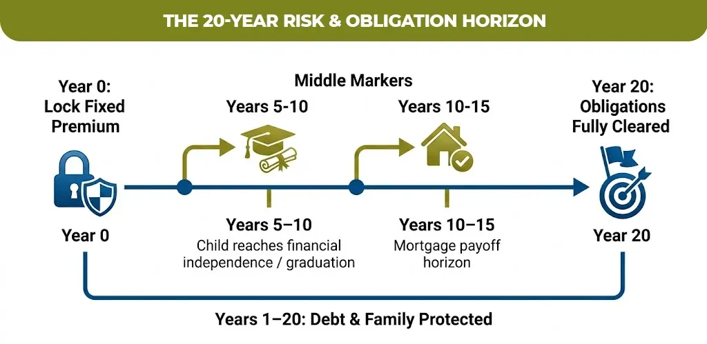 the 20-year risk & obligation horizon
