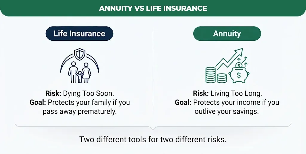 annuity vs life insuranceĀ